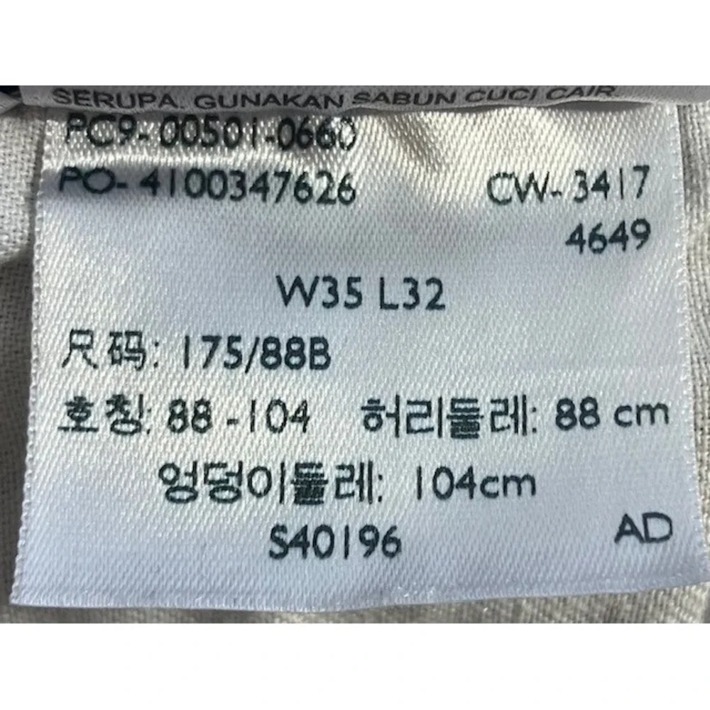 Levi 501 Original Fit Jeans Men 35x32 (35X31) Button Straight Leg Black Denim